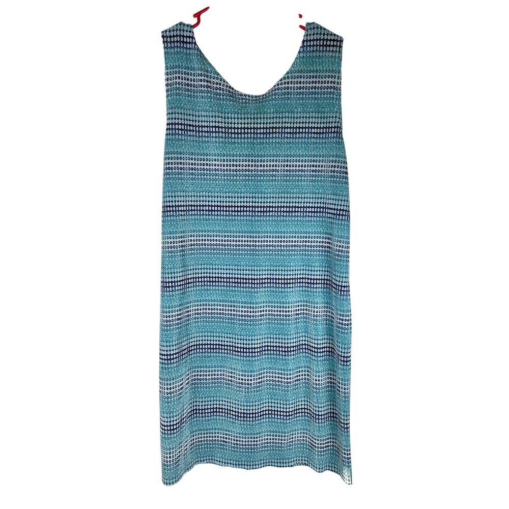 Y2K Women's Pleated Mini Dress Size-L‎ Blue Boho Hippie Whimsigoth Coquette